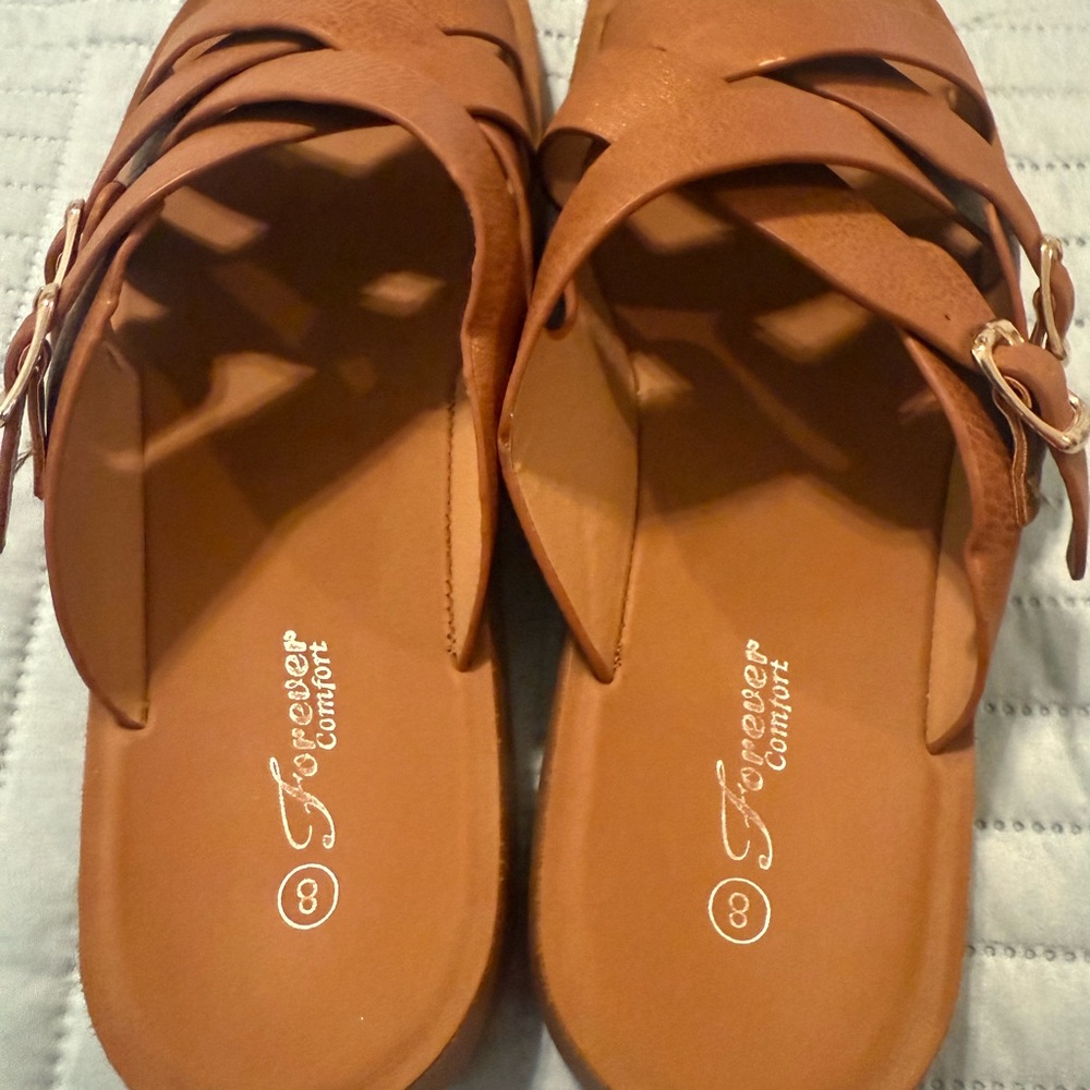 Brown sandals - Picture 4 of 5
